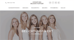 Desktop Screenshot of belichtungswert.de